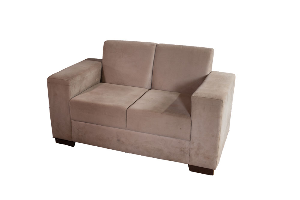SOFÁ CAMURÇA	DE 02 LUGARES EM SUEDE