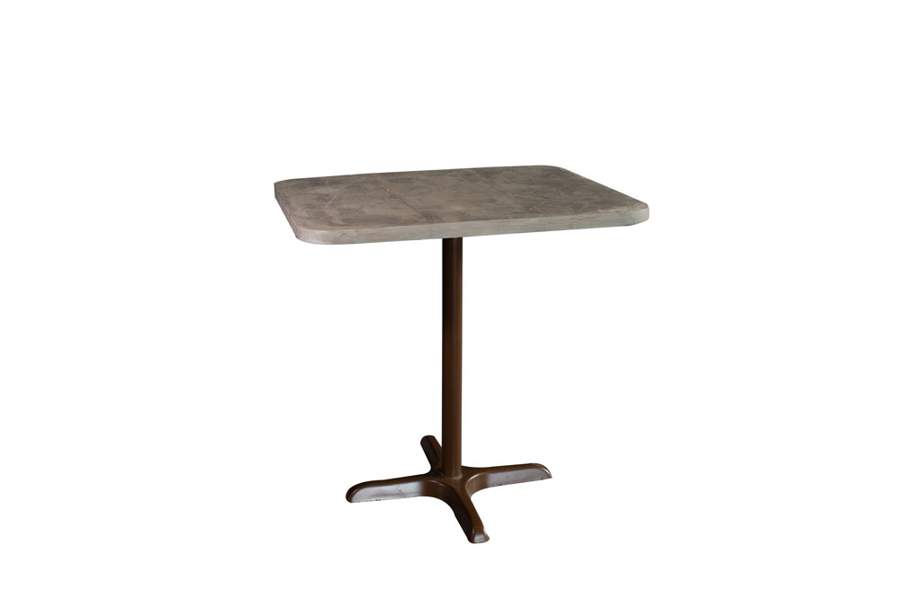 MESA NAMORADEIRA RETANGULAR PÉ DE FERRO